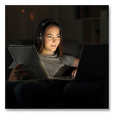 Serenity Stereo Wireless Headphones With Microphone, Black With Gold Accents