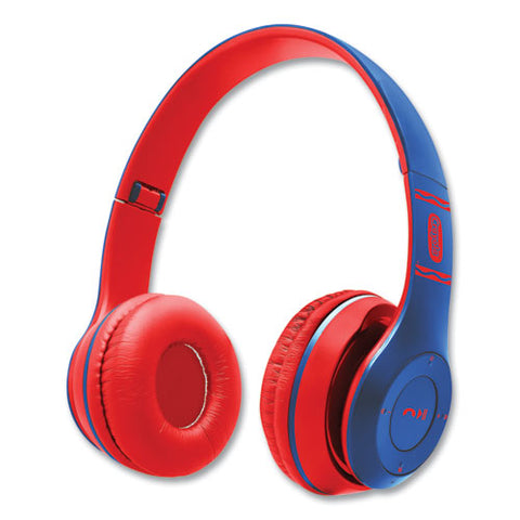Boost Active Wireless Headphones, Blue/red