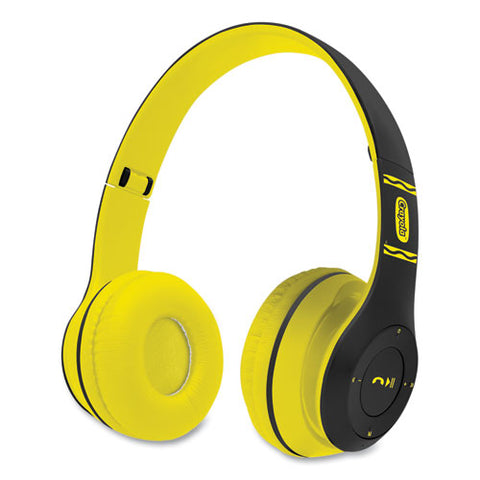 Boost Active Wireless Headphones, Black/yellow