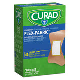 Flex Fabric Bandages, Fingertip, 100-box