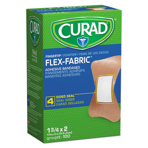 Flex Fabric Bandages, Fingertip, 100-box