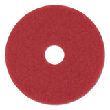 Low-speed Buffer Floor Pads 5100, 20" Diameter, Red, 5-carton