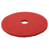 Low-speed Buffer Floor Pads 5100, 20" Diameter, Red, 5-carton