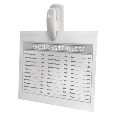 Spring Hook, 1 1-8w X 3-4d X 3h, White, 1 Hook-pack