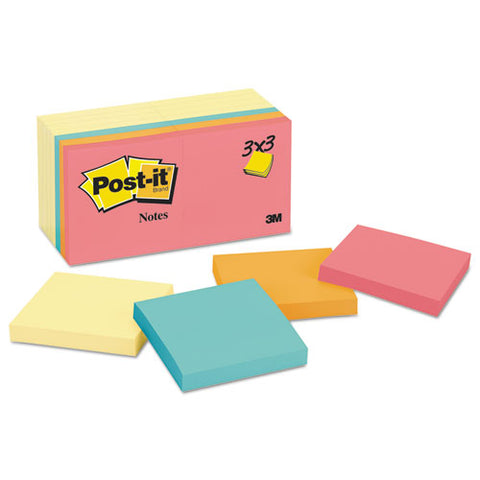 Original Pads Value Pack, 3 X 3, Canary Yellow-cape Town, 100-sheet, 14 Pads