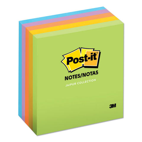 Original Pads In Jaipur Colors, 3 X 3, 100-sheet, 5-pack
