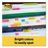 Page Flag Markers, Assorted Brights, 100 Strips-pad, 5 Pads-pack
