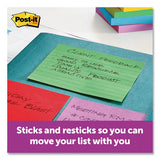 Pads In Marrakesh Colors, Lined, 4 X 4, 90-sheet, 6-pack