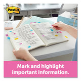 Page Flags In Portable Dispenser, Assorted Brights, 60 Flags-pack