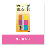 Page Flags In Portable Dispenser, Assorted Brights, 60 Flags-pack