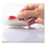 Page Flags In Desk Grip Dispenser, 1 X 1 3-4, Red, 200-dispenser