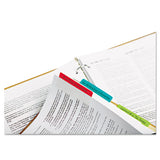 Tabs, 1-3-cut Tabs, Assorted Colors, 3" Wide, 24-pack