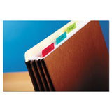 Tabs, 1-5-cut Tabs, Assorted Colors, 2" Wide, 24-pack