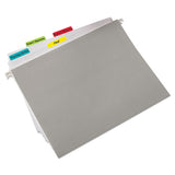 Tabs, 1-5-cut Tabs, Assorted Colors, 2" Wide, 24-pack