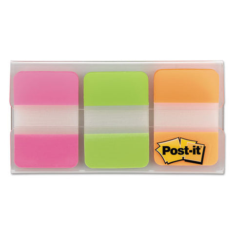 1" Tabs, 1-5-cut Tabs, Assorted Brights, 1" Wide, 66-pack