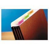 Tabs, 1-5-cut Tabs, Assorted Brights, 2" Wide, 24-pack