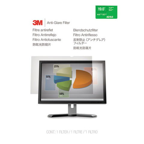 Antiglare Frameless Filter For 19" Monitor