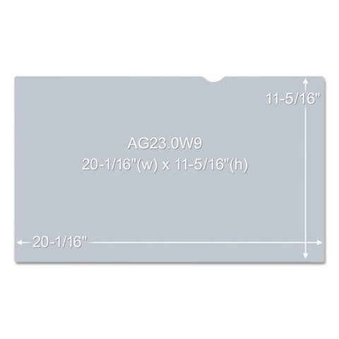 Antiglare Frameless Filter For 23" Widescreen Monitor, 16:9 Aspect Ratio