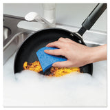 Non-scratch Multi-purpose Scrub Sponge, 4 2-5 X 2 3-5, Blue, 3-pack