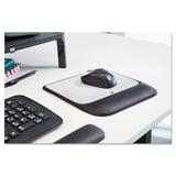 Mouse Pad W-precise Mousing Surface W-gel Wrist Rest, 8 1-2x 9x 3-4, Solid Color