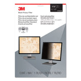 Frameless Blackout Privacy Filter For 17" Monitor