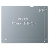 Frameless Blackout Privacy Filter For 21.3" Monitor