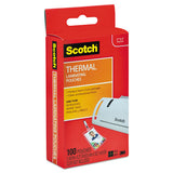 Laminating Pouches, 5 Mil, 2.25" X 4.25", Gloss Clear, 100-pack