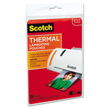 Laminating Pouches, 5 Mil, 5" X 7", Gloss Clear, 20-pack