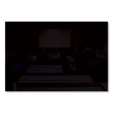 Gel Wrist Rest For Standing Desks, 30.13 X 3.25 X 1, Black