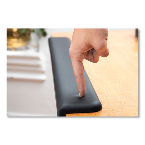 Gel Wrist Rest For Standing Desks, 30.13 X 3.25 X 1, Black