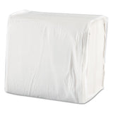 Morsoft Dinner Napkins, 1-ply, 15 X 17, White, 250-pack, 12 Packs-carton