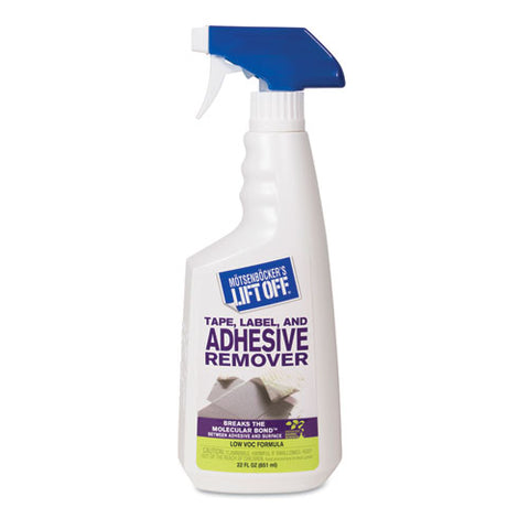 Tape, Label And Adhesive Remover, 22 Oz Trigger Spray, 6-carton