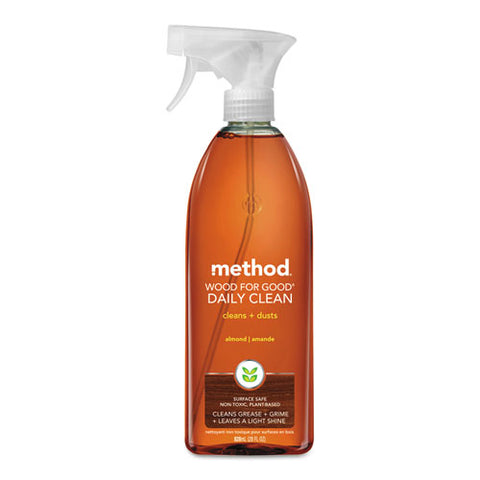 Wood For Good Daily Clean, 28 Oz Spray Bottle, 8-carton