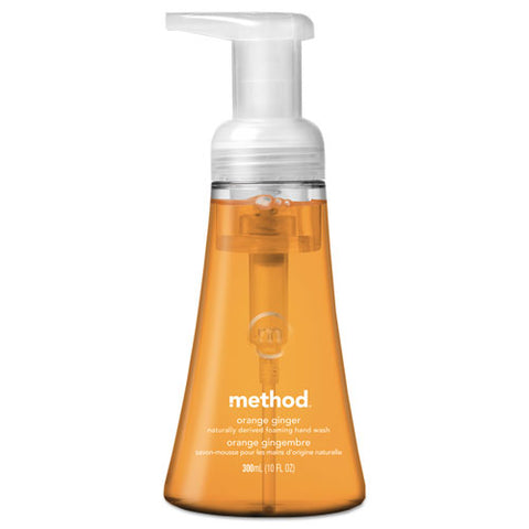 Foaming Hand Wash, Orange Ginger, 10 Oz Pump Bottle, 6-carton