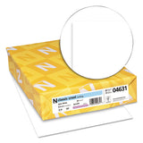 Classic Crest Stationery, 97 Bright, 24 Lb, 8.5 X 11, Solar White, 500-ream