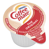 Liquid Coffee Creamer, Original, 0.38 Oz Mini Cups, 50-box, 4 Boxes-carton, 200 Total-carton