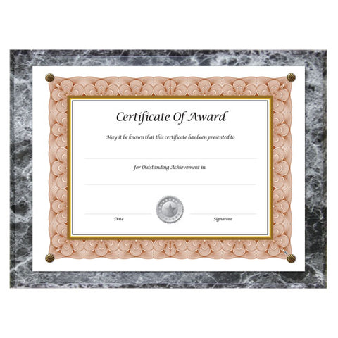 Award-a-plaque Document Holder, Acrylic-plastic, 10-1-2 X 13, Black