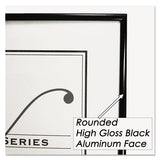 Metal Poster Frame, Plastic Face, 18 X 24, Black