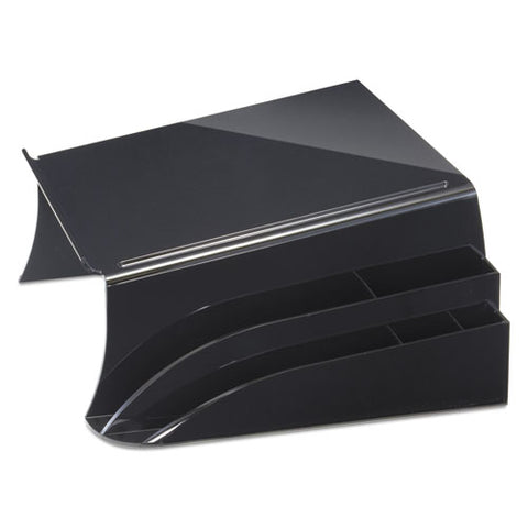 Officemate 2200 Series Telephone Stand, 12 1-4"w X 10 1-2"d X 5 1-4"h, Black