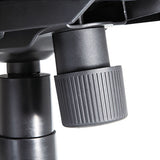 Big And Tall Swivel-tilt Mid-back Chair, Supports Up To 450 Lbs, Black Seat-black Back, Black Base