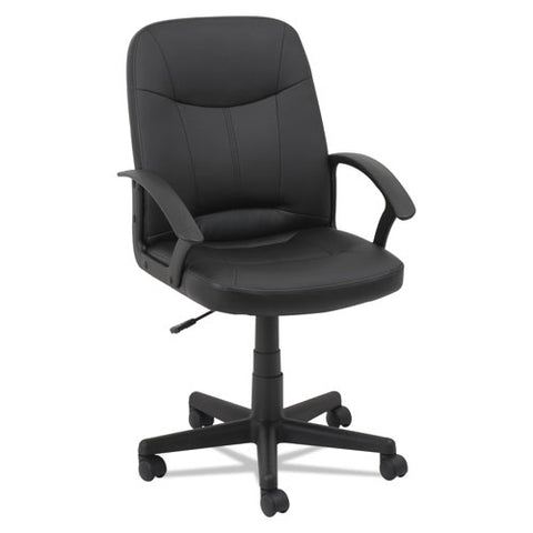 Executive Office Chair, Supports Up To 250 Lbs, Black Seat-black Back, Black Base