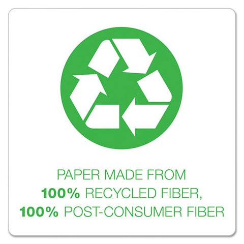 Earthwise By Oxford Recycled Paper Twin-pocket Portfolio, Assorted Colors, 25-box