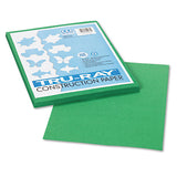 Tru-ray Construction Paper, 76lb, 9 X 12, Holiday Green, 50-pack