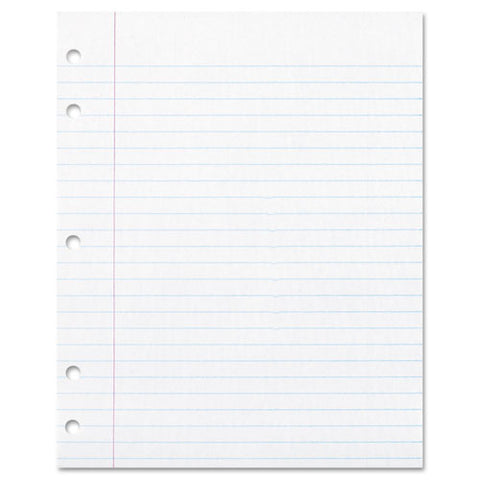 Ecology Filler Paper, 3-hole, 8 X 10.5, Wide-legal Rule, 150-pack
