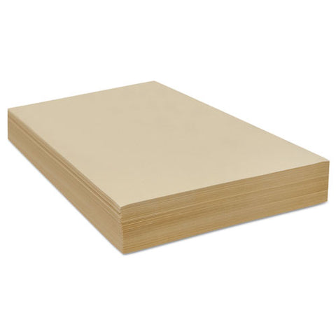 Cream Manila Drawing Paper, 50lb, 18 X 24, Cream Manila, 500-pack