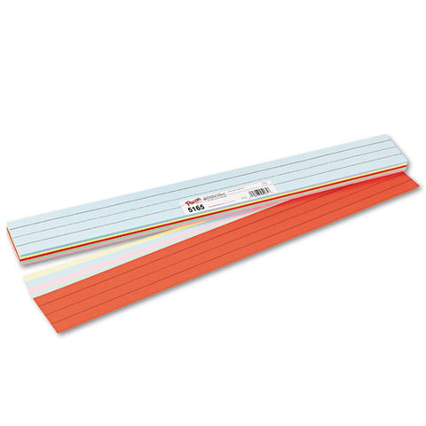 Sentence Strips, 24 X 3, Assorted Colors, 100-pack