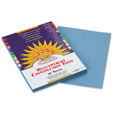 Construction Paper, 58lb, 9 X 12, Sky Blue, 50-pack