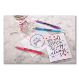 Inkjoy Retractable Gel Pen, Medium 0.7mm, Assorted Ink-barrel, 6-set