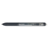 Inkjoy Retractable Gel Pen, Medium 0.7mm, Black Ink-barrel, 36-pack