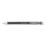 Write Bros Mechanical Pencil, 0.7 Mm, Hb (#2), Black Lead, Black Barrel With Assorted Clip Colors, 24-pack